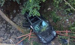 Samsun'da Otomobil köprüden uçtu!
