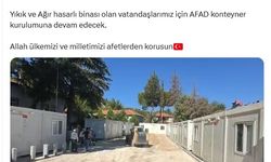 Sındırgı’da Depremzedeler İçin Konteyner Kurulumu Tamamlandı