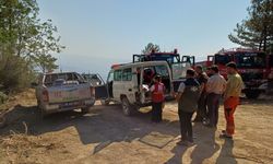 Türk Kızılay'ın orman yangınlarıyla mücadelesi sürüyor