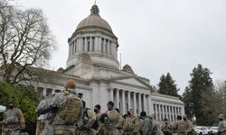Washington'da olaylı gün, 68 kişi gözaltına alındı!