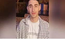 Aksaray'da başına demir isabet etti