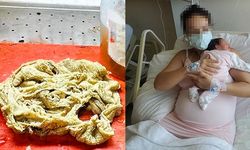 Doğumda unutlan gazlı bez 2 yıl sonra fark edildi!
