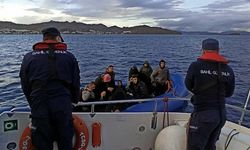Bodrum'da 19 kaçak göçmen kurtarıldı