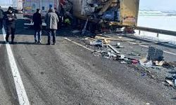 Korkutan kaza şoför hayatını kaybetti