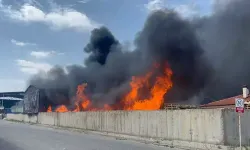 Eskişehir'de fabrikada yangın çıktı