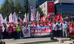 Birleşik Kamu-İş’ten Maliye Bakanlığı Önünde Protesto!