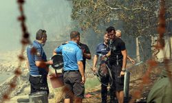 Buca'da çıkan yangın vatandaşları korkuttu