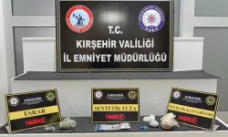 Kırşehir'de uyuşturucu operasyonu