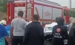 Ordu'da korkutan kaza