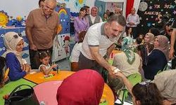 Andiçen anne çocuk oyun evi törenle açıldı
