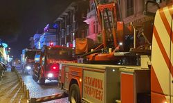 İstanbul'da bir otelde yangın!