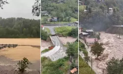 Artvin Borçka’da Şiddetli Yağış: Köy Yolları ve Piknik Alanları Sular Altında