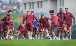 Trabzonspor, Gaziantep FK Maçı Öncesi Son Antrenmanını Yaptı