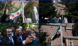 Washington’da Suriye Bayrağı Göndere Çekildi