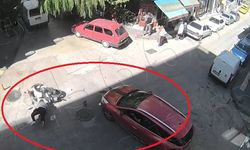 Amasya'da motosikletin sürücüsü yaralandı