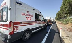 Aydın'da kazada anne ve bebeği yaralandı