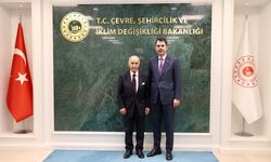 Bakan Kurum, eski TBMM Başkanı Çetin ile ne görüştü?