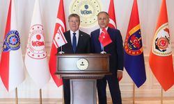 Bakan Yerlikaya, KKTC Başbakanı Üstel İle Görüştü