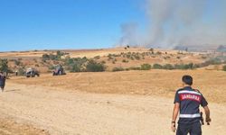 İpsala’da Buğday Tarlasında Yangın