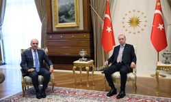 Erdoğan, TBMM Başkanı Kurtulmuş'u Ağırladı
