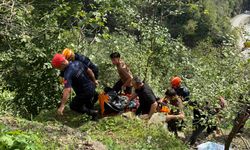 Giresun'da korkutan kaza