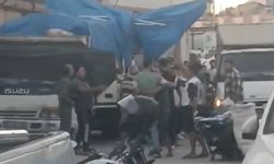 Hatay'da pazarcıların kavgan etti!