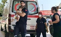 Maraş otu yutan Elisa bebek tedaviye alındı