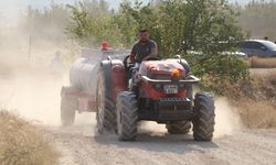 Pamukkale'deki orman yangını büyümeden söndürüldü