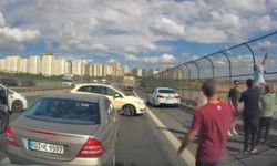 TEM Otoyolu’nda kedi kurtarmak isteyen kadına otomobil çarptı