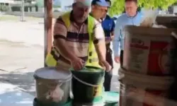 800 kilo bozuk turşu bulundu