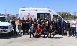 Burdur'da ambulans sürüş eğitimi verildi