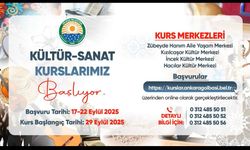 Gölbaşı'nda Kültür Sanat kursları başlıyor!