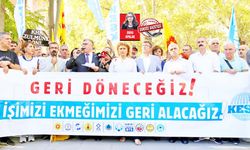 KESK’ten Adalet Bakanlığı önünde iade çağrısı