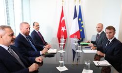 Erdoğan ve Macron Buluştu