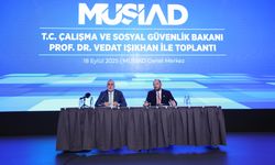 Bakan Işıkhan, MÜSİAD toplantısı'na katılım sağladı