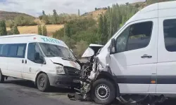 Kayseri'de korkutan kaza