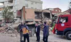 Gebze'de Yıkılan Binada Çalışmalar Tamamlandı