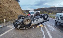 Çankırı'da korkutan kaza