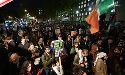 İsrail’in Saldırıları Londra’da Protesto Edildi