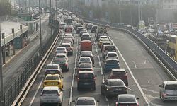İstanbul'da trafik yoğunluğu devam ediyor
