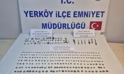 Yerköy’de 328 Sikke ve 56 Obje Ele Geçirildi