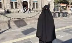 Ankara'da çarşafla gezen erkek, serbest bırakıldı
