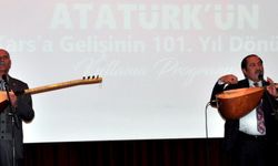 Atatürk'ün Kars'a gelişi kutlandı