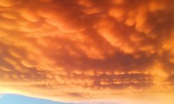 Fethiye'de Mammatus bulutları!