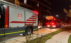 Gaziemir’de apartman yangını