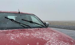 Kars ve Ardahan'da kar yağışı!