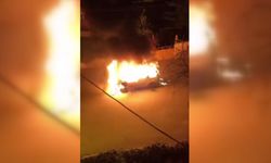 Kırıkkale’de Seyir Halindeki Araç Alev Aldı