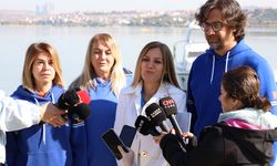 Mogan Gölü'nde yelken etkinliği düzenlendi