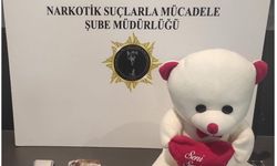 Oyuncak ayının içerisine gizlemiş
