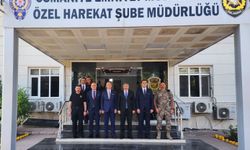 Özel Harekat polisleri, dualarla Suriye görevine gitti!